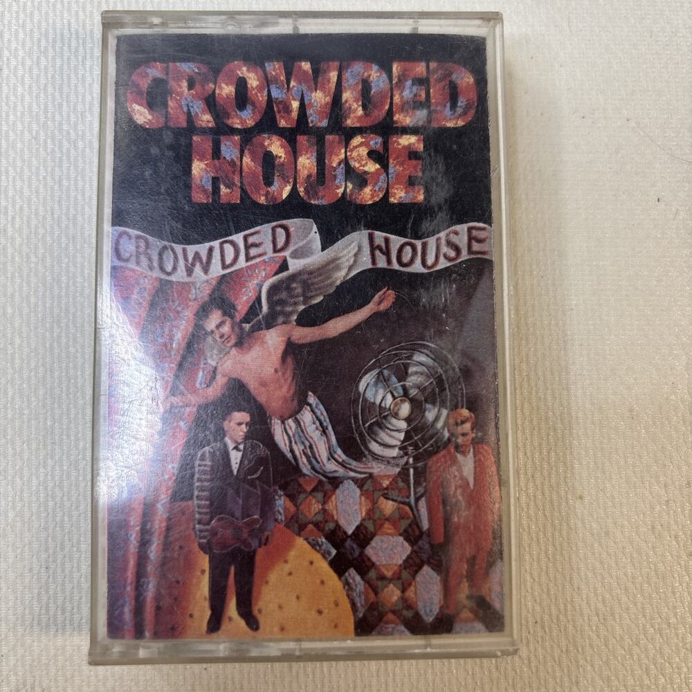Crowded House Self Titled Debut Cassette Tape 1986 Capitol Don't Dream It's Over